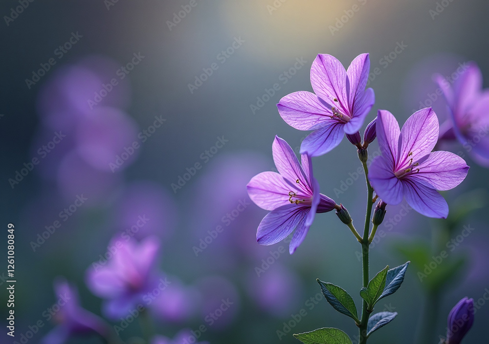 violet flowers add decorative touch various backgrounds unique beauty subtle charm everywhere used violet flowers add decorative touch various backgrounds unique beauty subtle charm everywhere used
