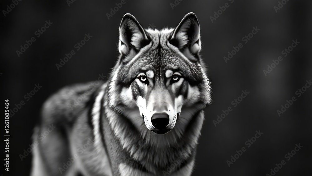 Fototapeta premium Siberian Husky Dog