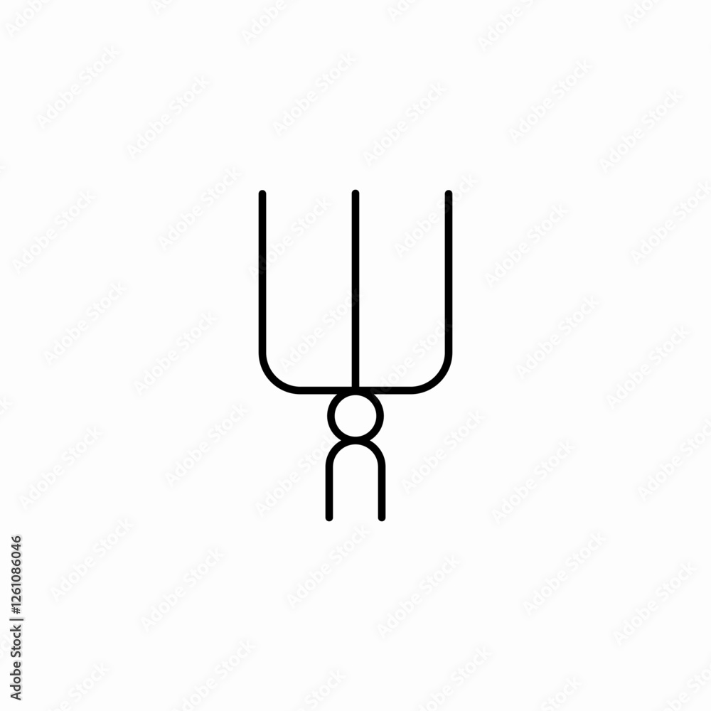rake tool icon sign vector rake tool icon sign vector