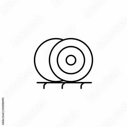 scraper tools icon sign vector
