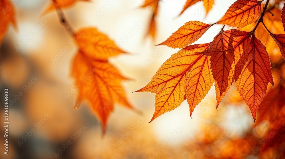 Photorealistic Rendering of Autumn Leaves: Sharp Detail with Bokeh Effect and Seamless Color Blending Photorealistic Rendering of Autumn Leaves: Sharp Detail with Bokeh Effect and Seamless Color Blending