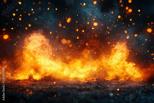 Exploding Background