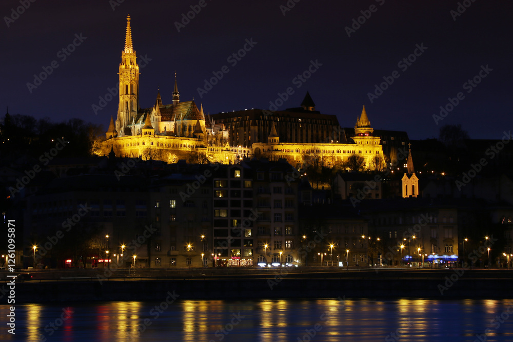 castle at night castle at night