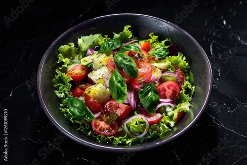 Tomatoes and Thai Basil Combine Forces