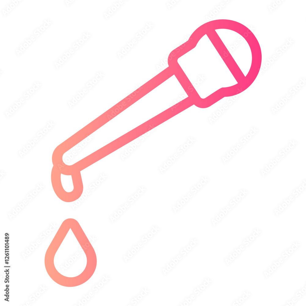 Dropper gradient icon Dropper gradient icon