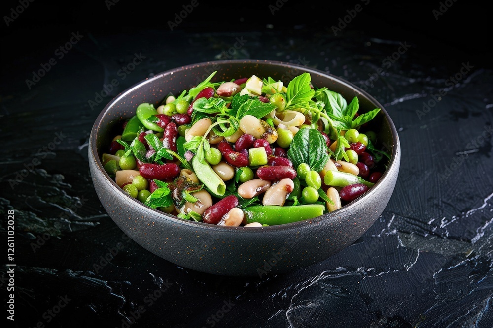 Freshness Bursting from Crunchy Three Bean Salad