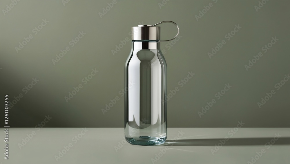 glass bottle , AI Generated.
