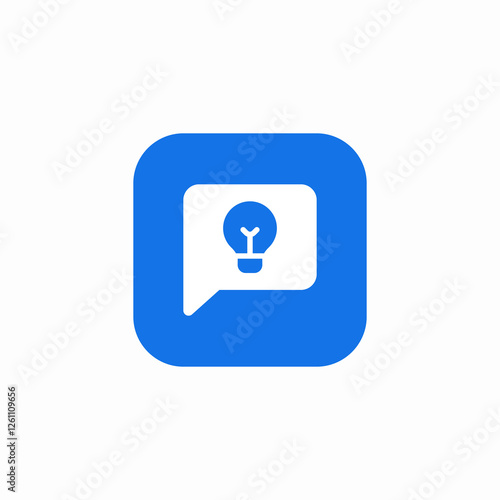 innovation message icon sign vector