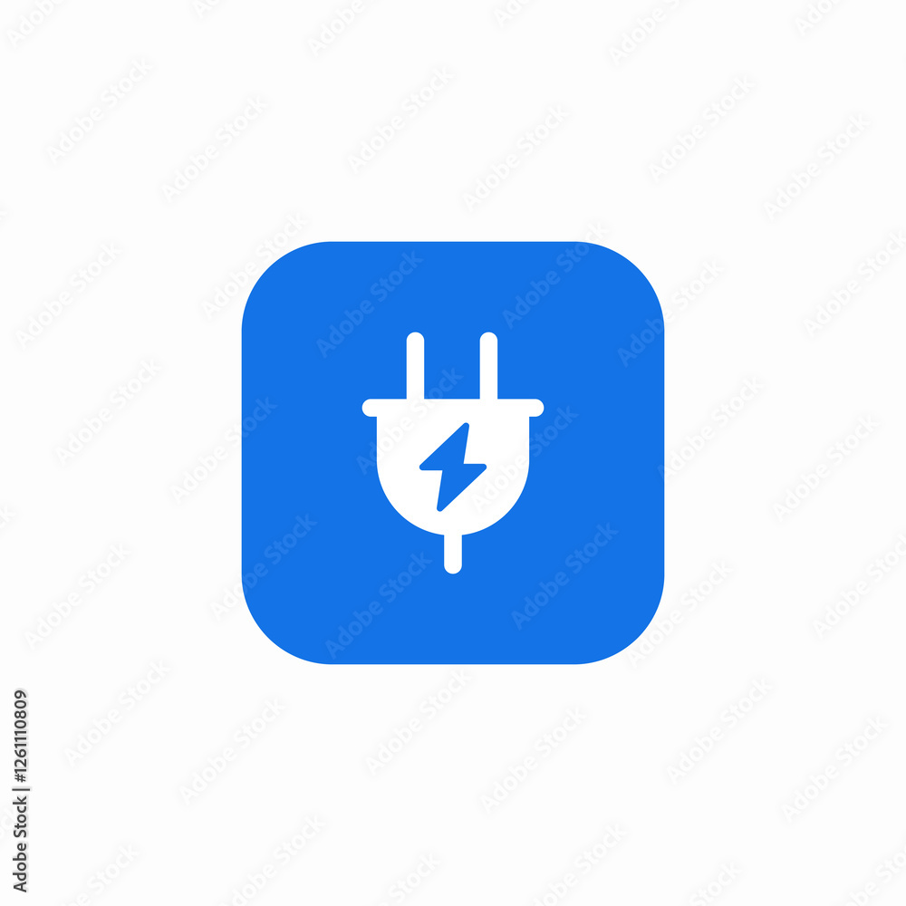 plug electricity supply icon sign vector plug electricity supply icon sign vector