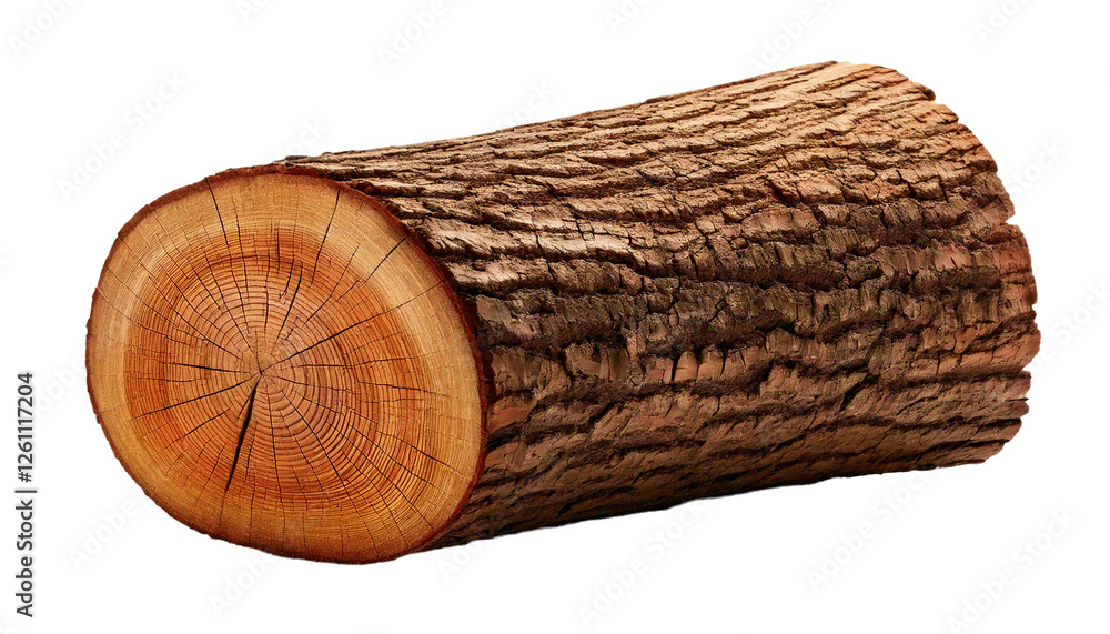 wooden log