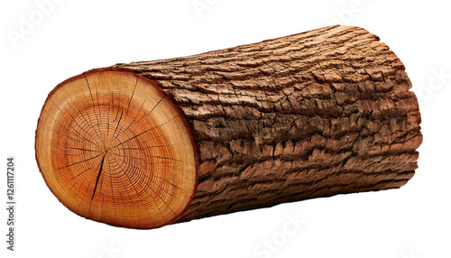 Obraz na płótnie wooden log w salonie