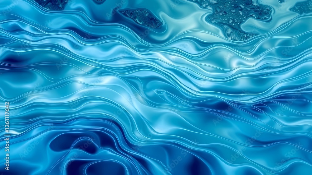Abstract interpretation of natural elements like flowing water . Soft, fluid lines and textures Abstract interpretation of natural elements like flowing water . Soft, fluid lines and textures