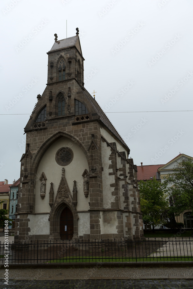Obraz premium Slovakia Bratislava city view cloudy autumn day