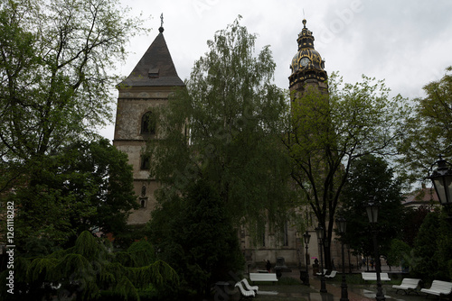 Photography Slovakia Bratislava city view cloudy autumn day