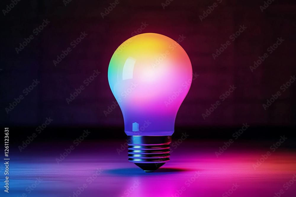 Brighten your living space with a futuristic LED smart bulb offering adjustable colors and enhanced comfort in modern home lighting solutions Brighten your living space with a futuristic LED smart bulb offering adjustable colors and enhanced comfort in modern home lighting solutions