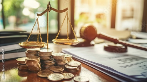 Scales of Justice: Legal Profession and Financial Stability in Courtroom Settings