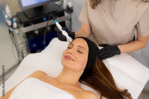 Revitalizing skin treatment...