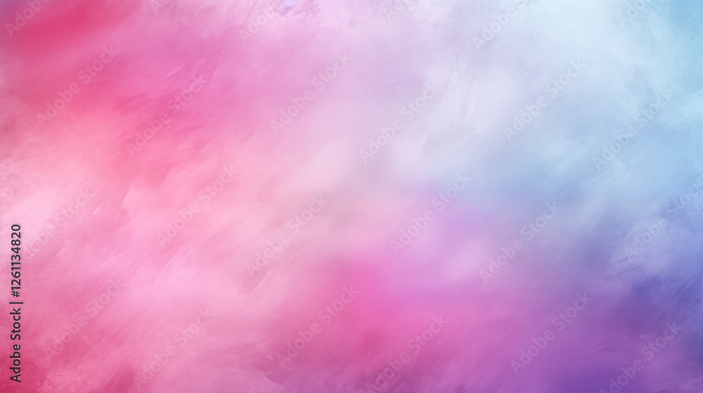 © FlyStun - Flux de couleurs, effet de texture, matière. Arrière-plan dégradé de couleur bleu rose violet rouge. Flou design de bannière, affiche, conception et création graphique.