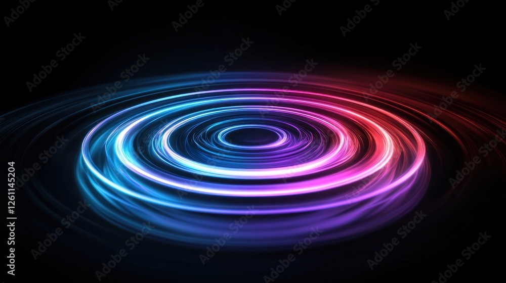 Colorful light circles swirl; dark background; abstract design; website header Colorful light circles swirl; dark background; abstract design; website header