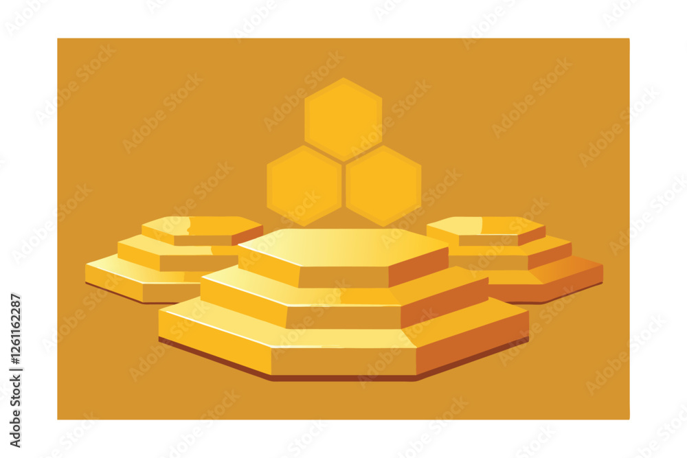 abstract background with a gold star abstract background with a gold star