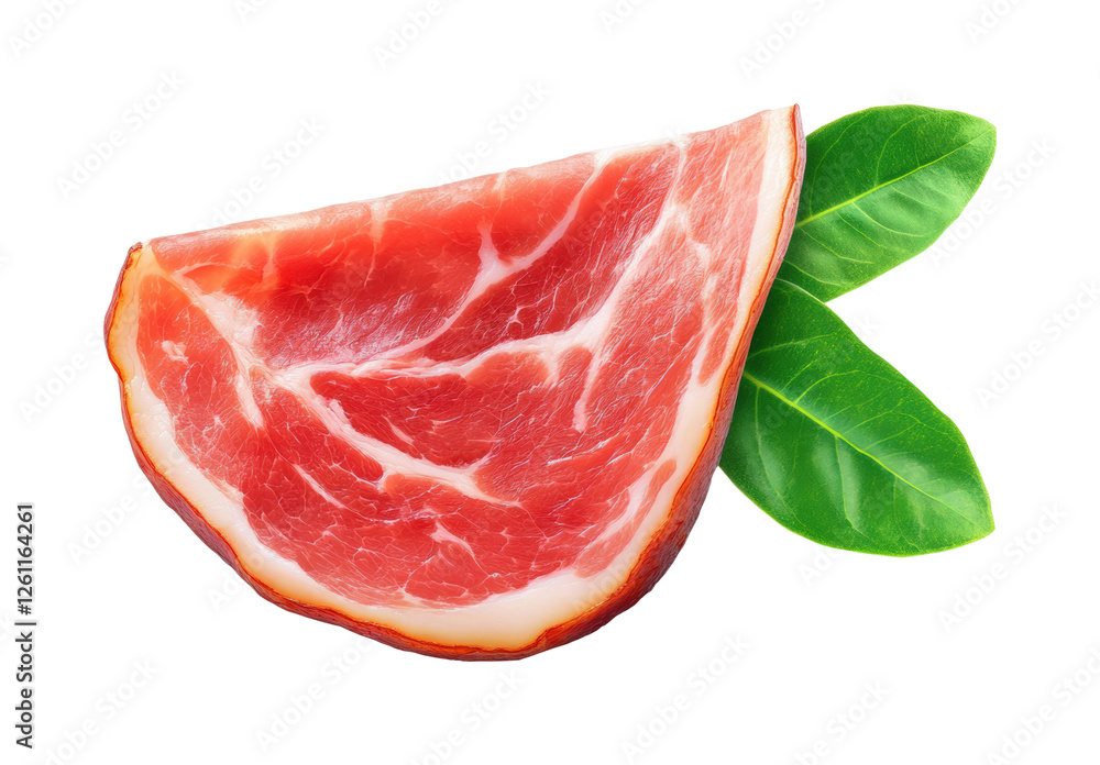 Prosciutto slicing a culinary gourmet experience isolated on transparent background Prosciutto slicing a culinary gourmet experience isolated on transparent background