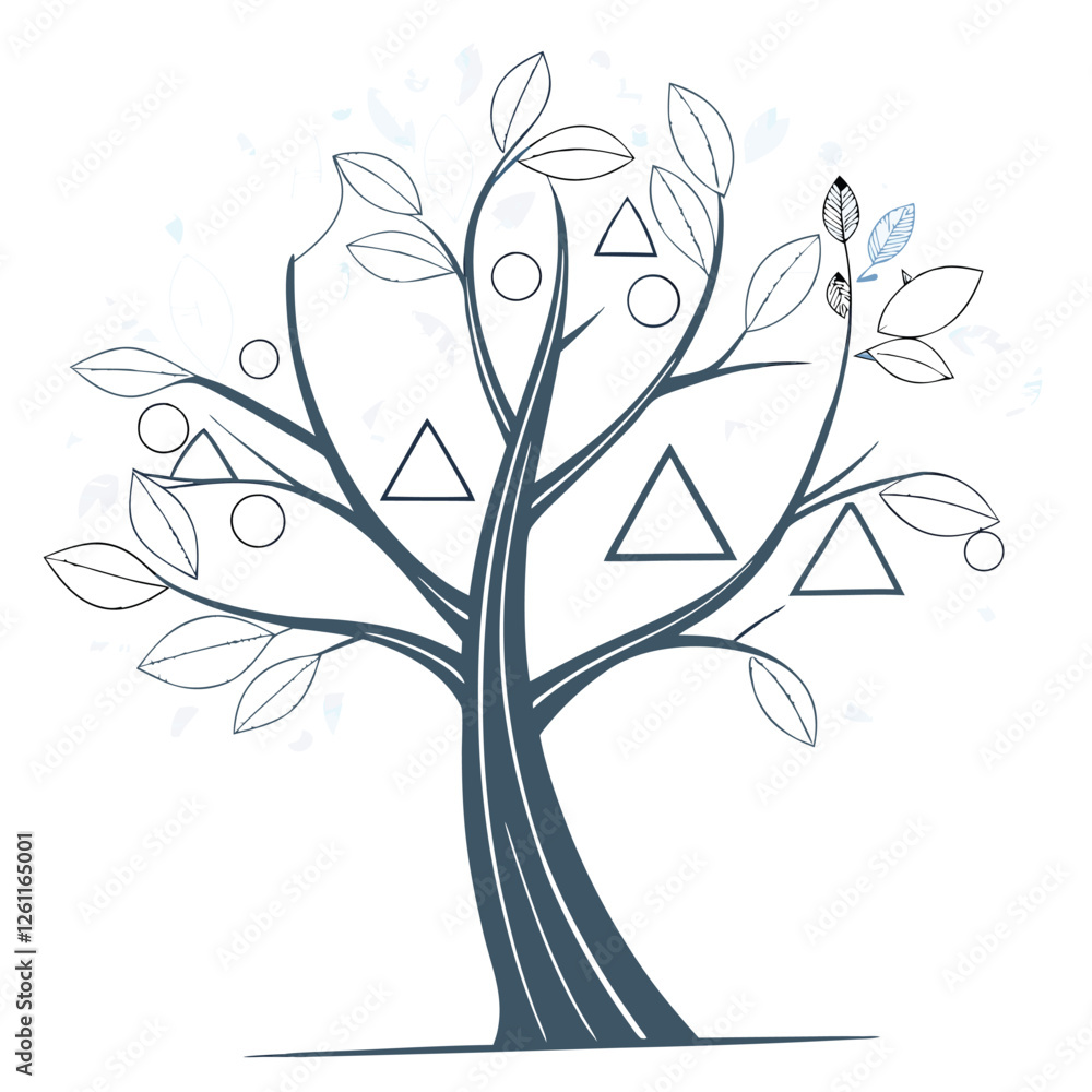 Obraz premium vector pattern of repeating geometric shapes