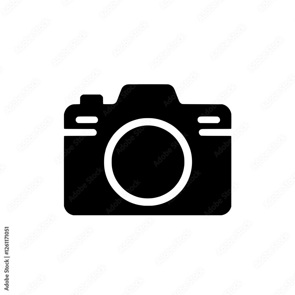 Camera Icon: A simple and modern black camera icon, representing photography, memories, and visual storytelling. It's perfect for websites, apps, social media, and more. Camera Icon: A simple and modern black camera icon, representing photography, memories, and visual storytelling. It's perfect for websites, apps, social media, and more.