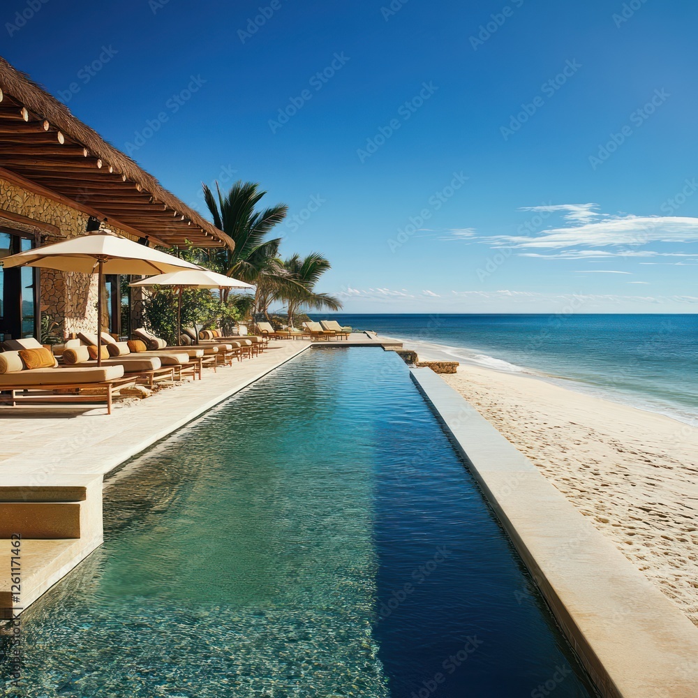 Obraz premium Beach Resort View