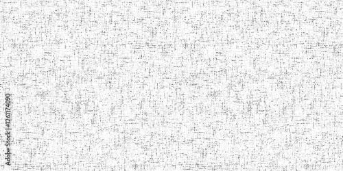 Hatch cross seamless pattern. Texture crosshatch. Weave fabric. Woven patern. Line brush strokes. Black linen on white background. Effect overlay. Wicker fiber. Simple sackcloth. Vector illustration