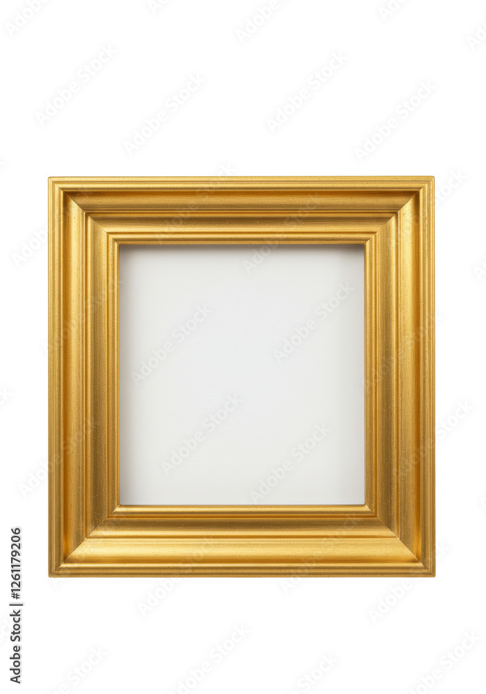 Golden Photo Frame Isolated on transparent background, Photo Frame PNG Golden Photo Frame Isolated on transparent background, Photo Frame PNG