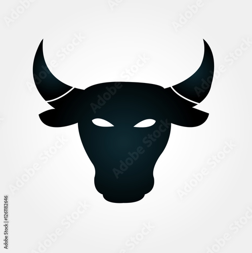 Stier Bull Rind Tier Logo Vektor