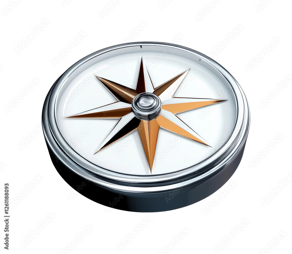 Navigating life with a compass tool isolated on transparent background Navigating life with a compass tool isolated on transparent background