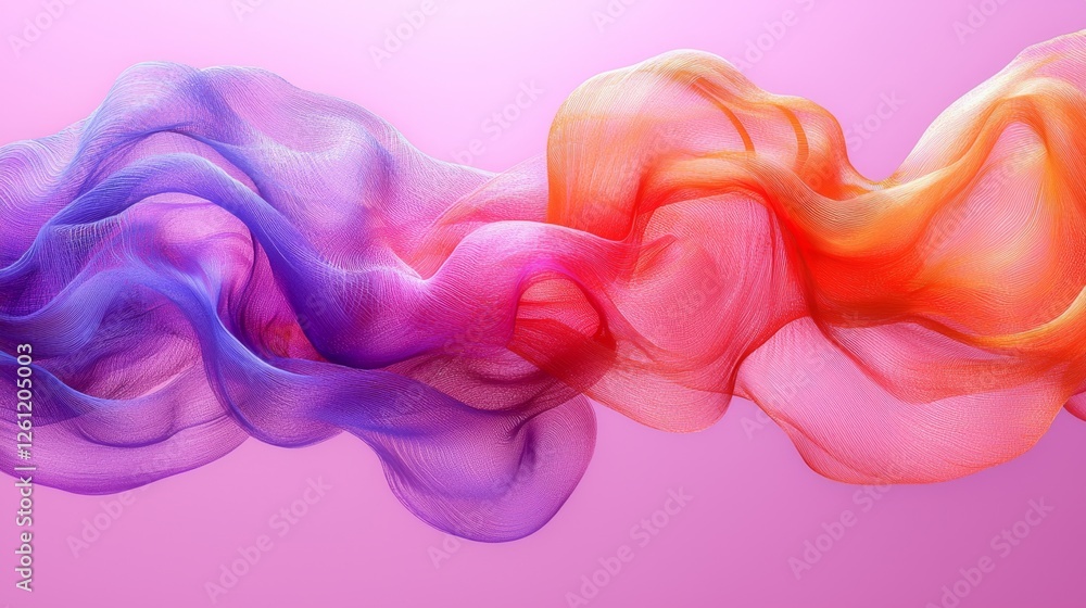 A pink and orange abstract background with wavy lines A pink and orange abstract background with wavy lines