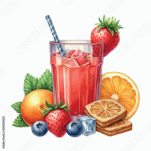 fresh fruit juice