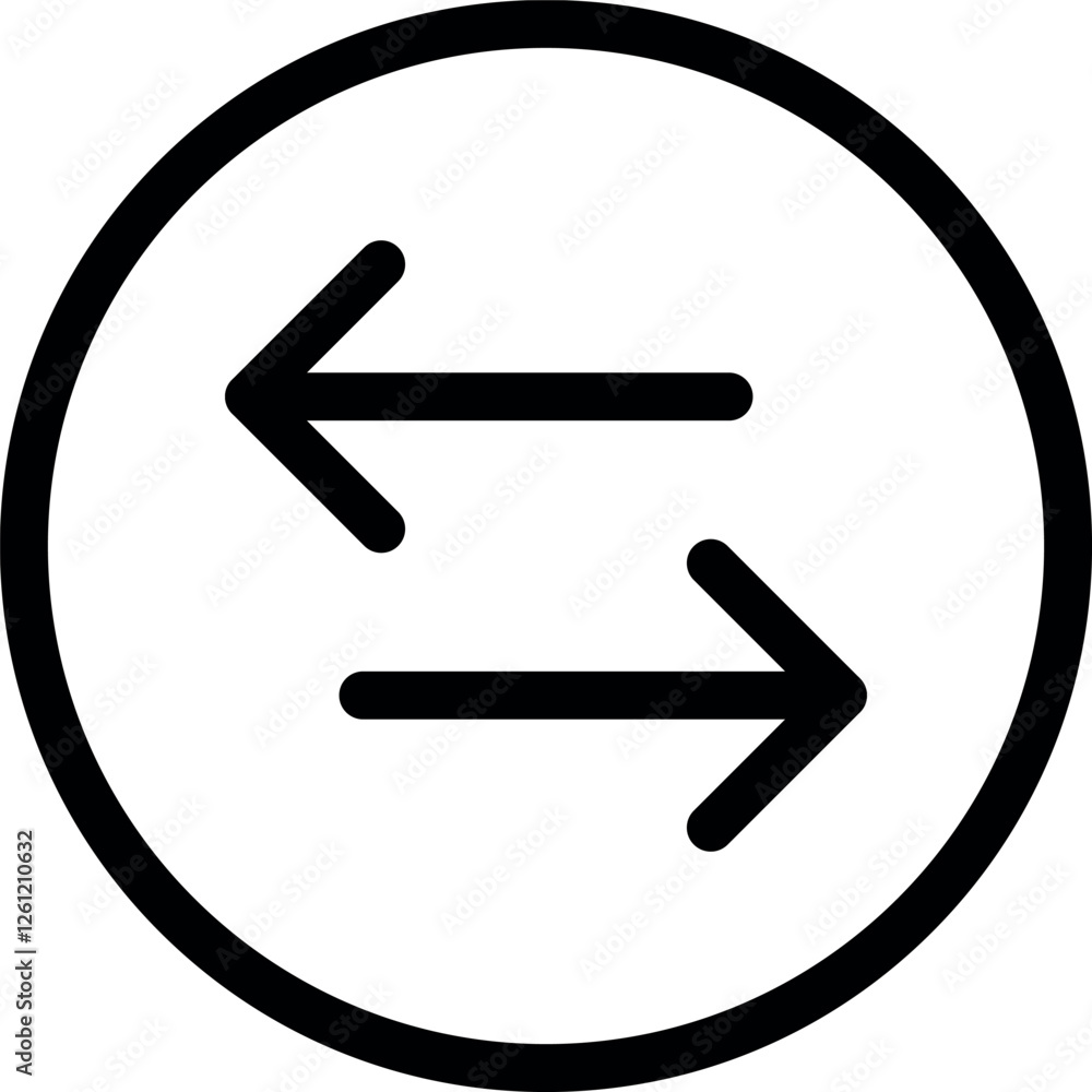 Arrows data transfer icon, exchange arrow icons - Swap icon with two arrows. Colorful set of icons Arrows data transfer icon, exchange arrow icons - Swap icon with two arrows. Colorful set of icons