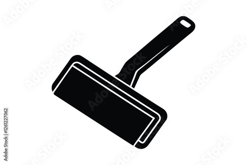 fabric lint remover vector icon.eps