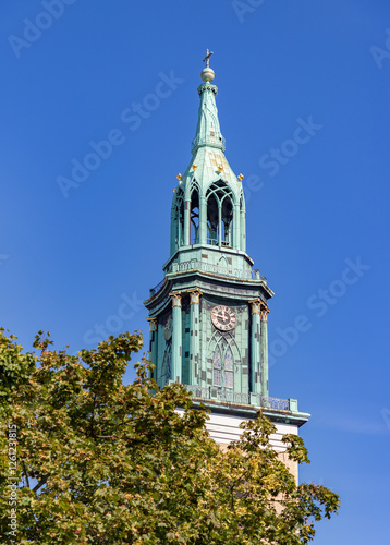 Obraz na płótnie St. Mary's Church in Berlin w salonie