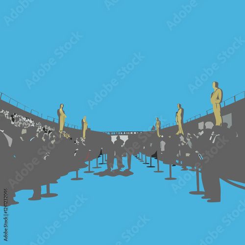 oscars, icon, chess, symbol, pawn, vector, illustration, business, game, sign, success, concept, strategy, button, silhouette, 3d, people, design
