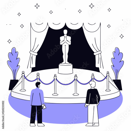 oscars, icon, chess, symbol, pawn, vector, illustration, business, game, sign, success, concept, strategy, button, silhouette, 3d, people, design
