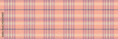 Filigree background textile tartan, bandanna vector texture check. Lumberjack plaid pattern seamless fabric in red and pink colors.