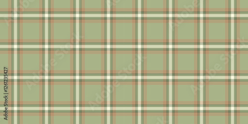 Woven texture seamless check, installing textile pattern vector. Backdrop tartan background fabric plaid in pastel and light colors.