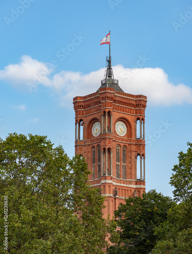 Rotes Rathaus or Berlin Red City Hall