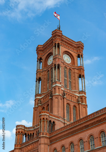 Rotes Rathaus or Berlin Red City Hall