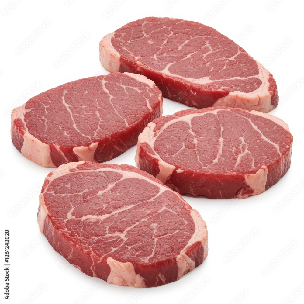 Three cutlets isolated on transparent background Three cutlets isolated on transparent background