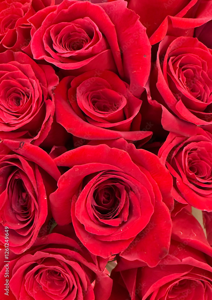 A bouquet of red roses A bouquet of red roses