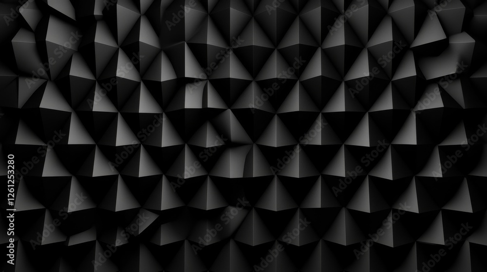 Abstract Black Pyramid Cube Texture - Geometric black pyramid cube pattern, 3D texture, abstract background, modern design, soundproof material concept Abstract Black Pyramid Cube Texture - Geometric black pyramid cube pattern, 3D texture, abstract background, modern design, soundproof material concept