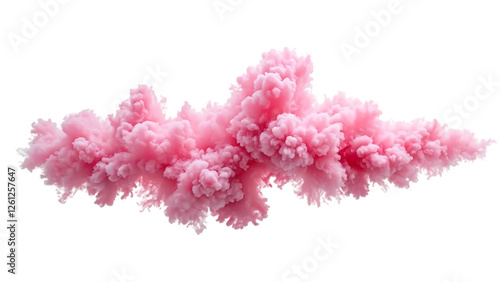 Wallpaper Mural A pink explosion cloud of color is dense and expansive, with tendrils reaching out Torontodigital.ca