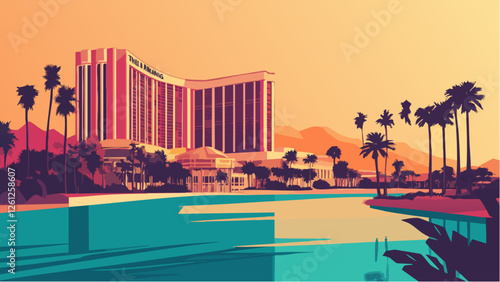 The Mirage Hotel- A Stunning View on the Vegas Strip