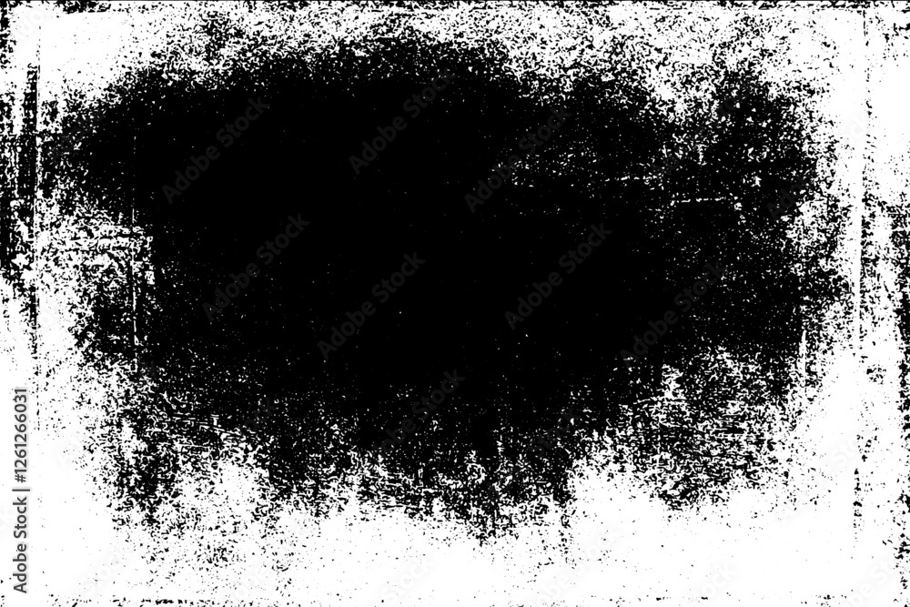 Fototapeta premium Rustic splash vector texture. Abstract background. Weathered surface and shape. Dirty and damaged backdrop.