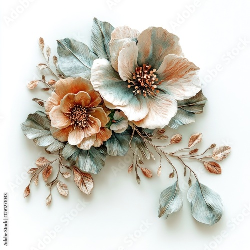 Wreath of Artificial Flowers